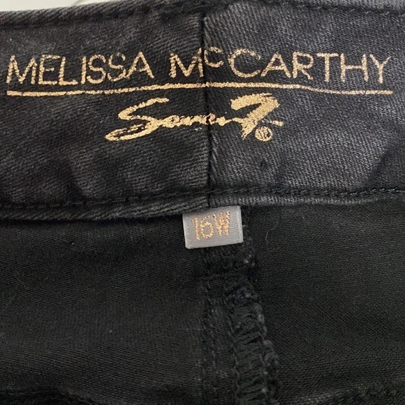 Melissa McCarthy Seven7 Studded Plus Size Skinny Jeans Size 16 - Picture 5 of 13